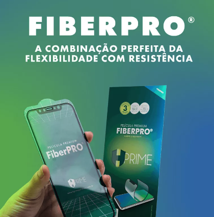 Película HPrime iPhone 15 - FiberPro